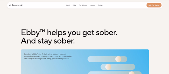 Project Management for Recovery AI Website