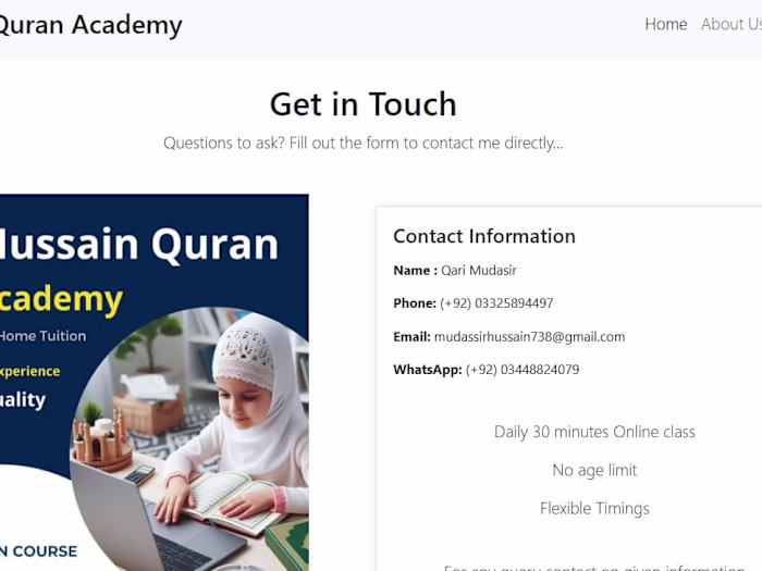 Al-Hussain Quran