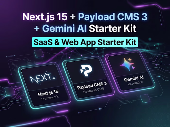 Next.js 15 SaaS Starter Kit
