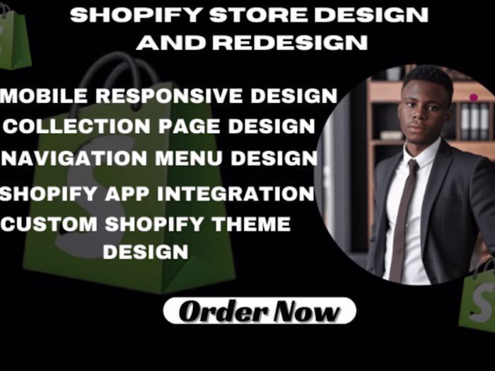 SHOPIFY DESIGN AND REDESIGN
