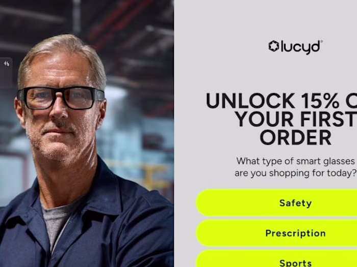 Lucyd Audio Eyewear Shopify Store