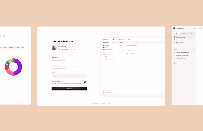 Productivity & Project Management Tool | UI/UX