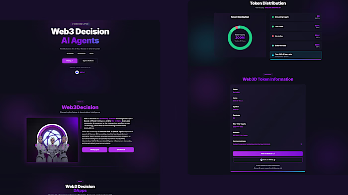 Transforming Web3 Tools: AI-Powered Blockchain Website Design