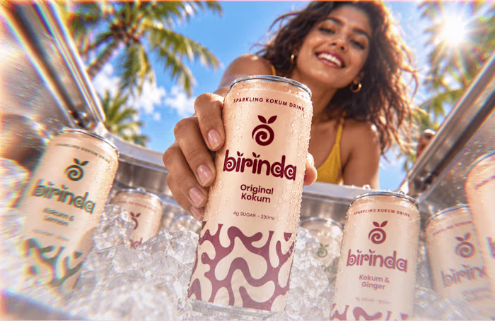 Birinda — Sparkling Kokum Drink Branding & Packaging (Concept)