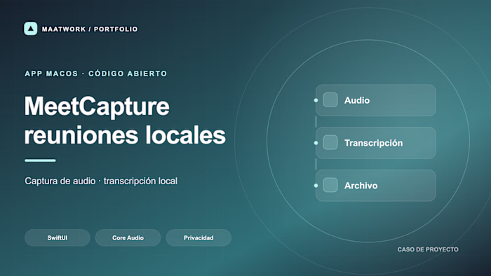 MeetCapture | Local macOS meeting transcription