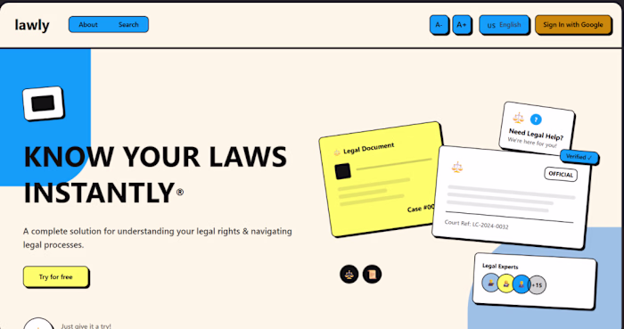 https://law-assist-gjvf.vercel.app/
WEB DESIGNER