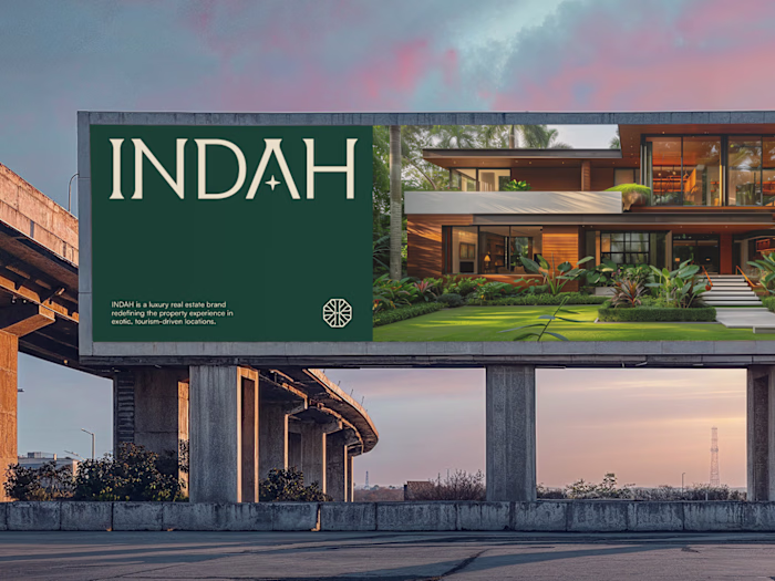 INDAH - Luxury Boutique Brand Identity Design - Real Estate 