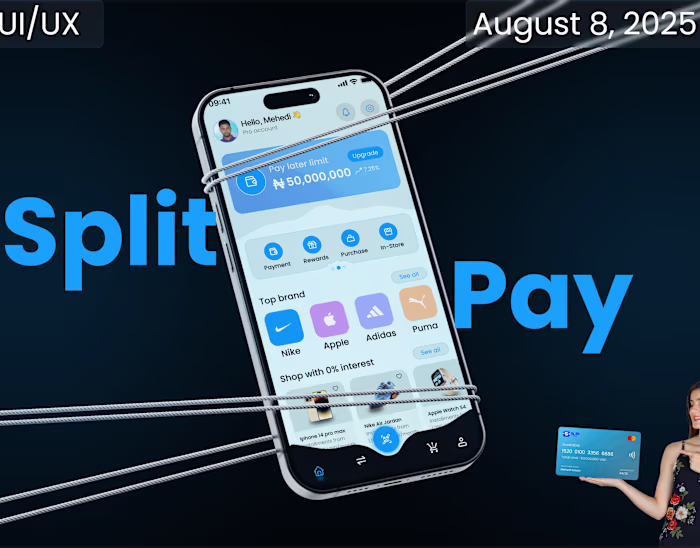 Splitpay -Buy Now Pay Later (BNPL) | FinTech Mobile App