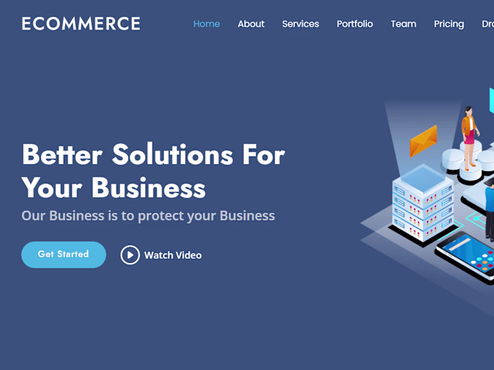 E-commerce website