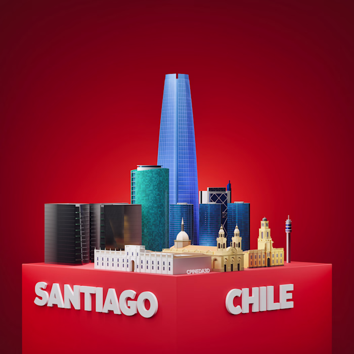 A stylized 3D illustration depicting