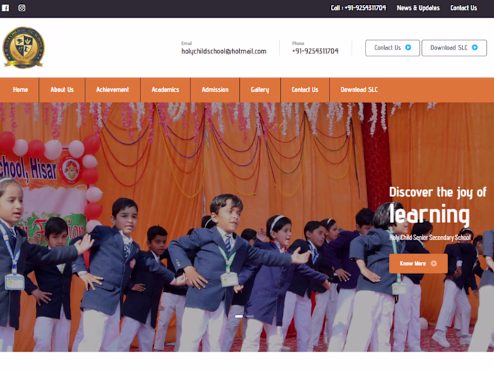 Holy Child Senior Secondary School Hisar