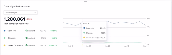 Email Marketing Campaign Performance Summary