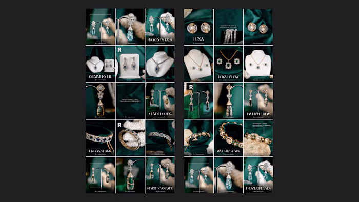 Jewellery Social Media Grid