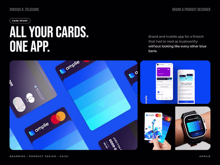 Amplie — Branding + Digital Product for a Fintech