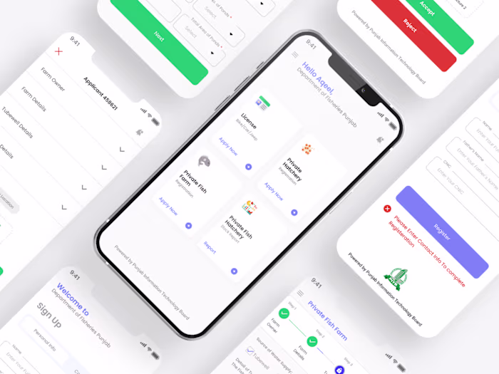 Fish Farm | Mobile Application | Case Study :: 