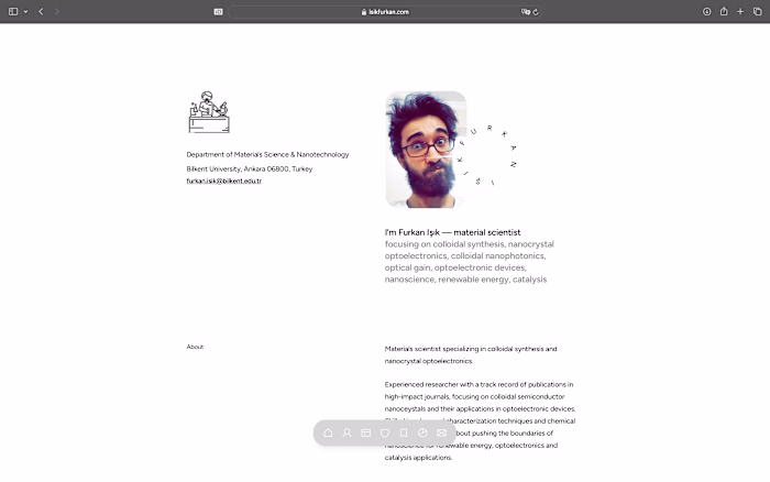 Personalized CV Webpage