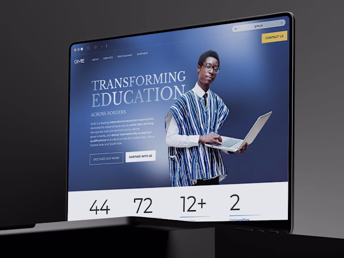 GME Corporate Website Design