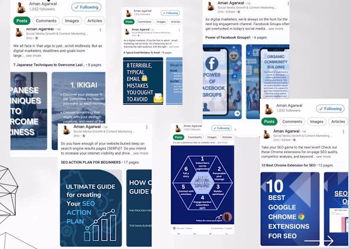 LinkedIn Account handling
