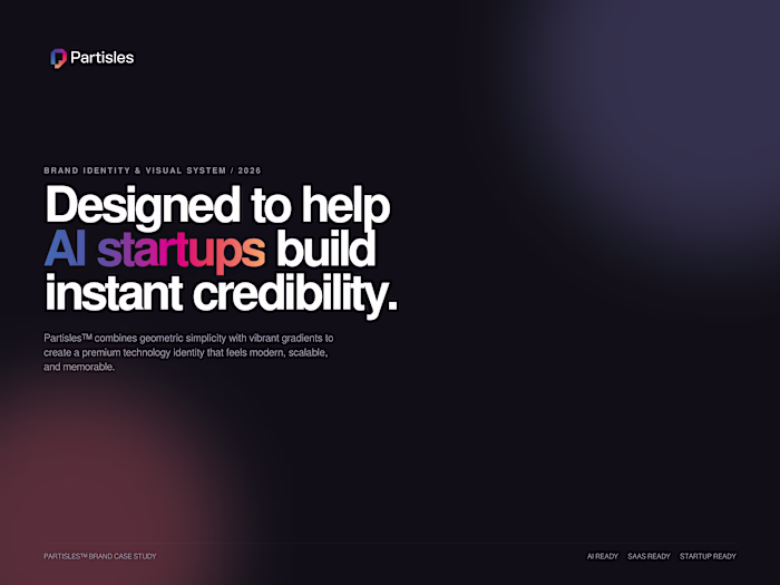 Partisles™: a brand identity designed