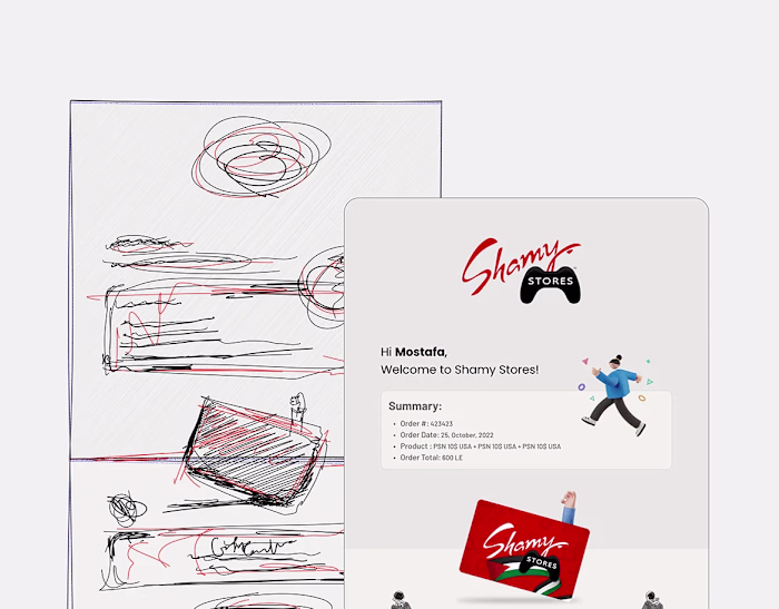 Gift Card Email Design | UX/UI