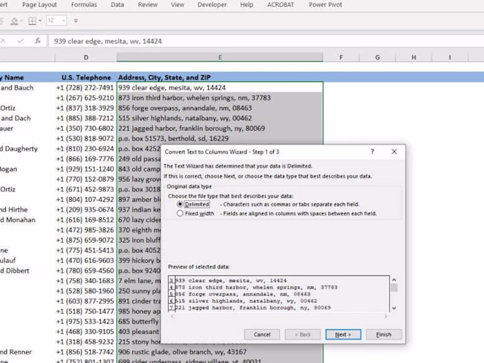 Data Cleaning in Excel