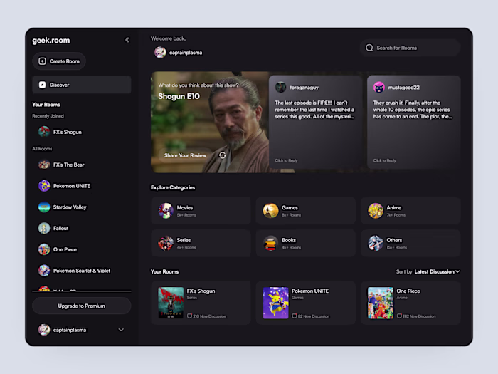 Geek.room - The safest place to review anything