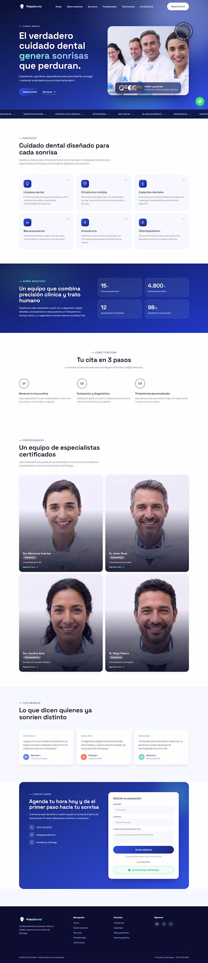 Pulso Dental — Clínica Dental en Providencia