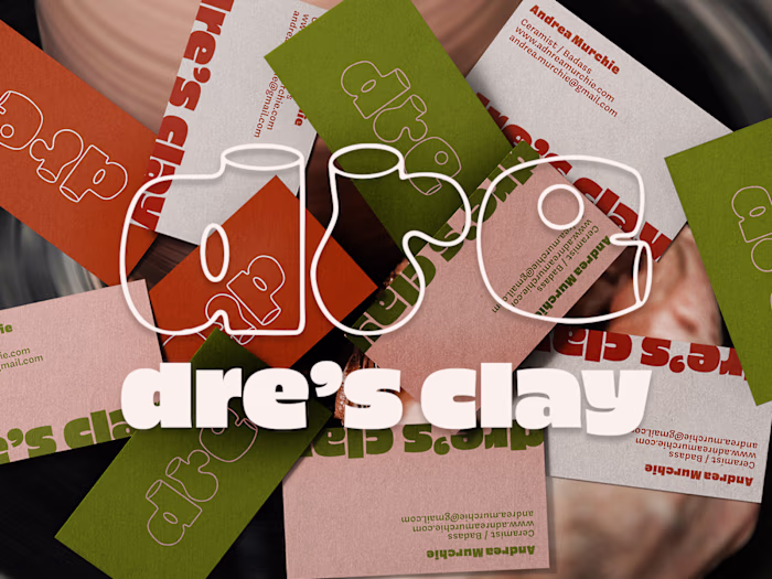 Dre's Clay | Logo Design