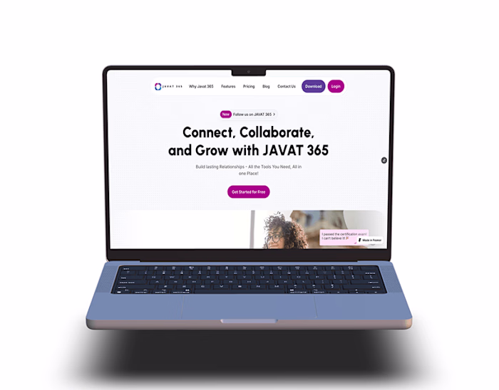 Redesigned Startup Website
