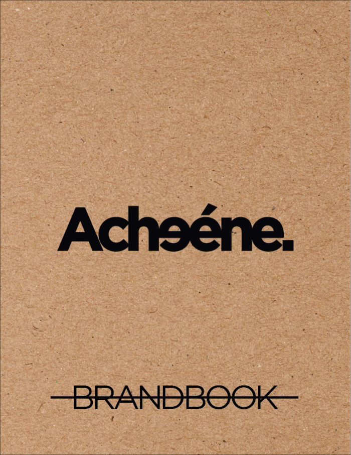 Brandbook Acheene :: Behance