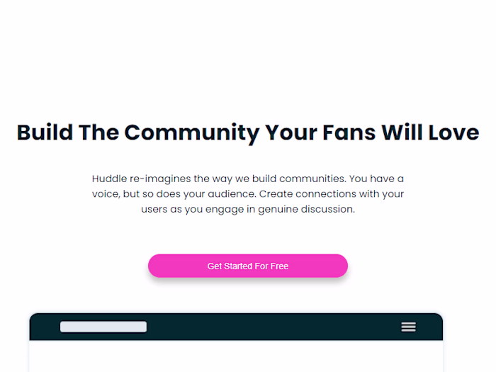 Landing Page