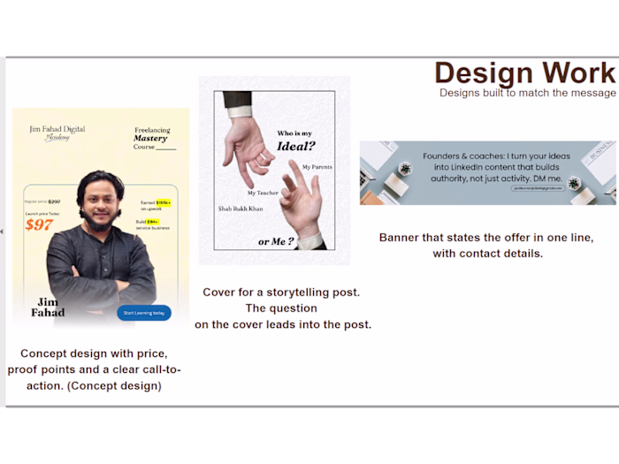 I design posters through Canva for work, post content with p...