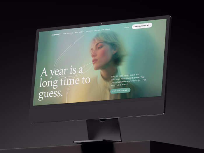 OneTwenty | Website Concept Development