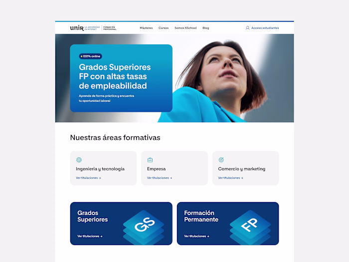 Redesign UNIR