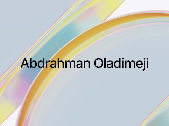 Projects - Abdrahman Oladimeji