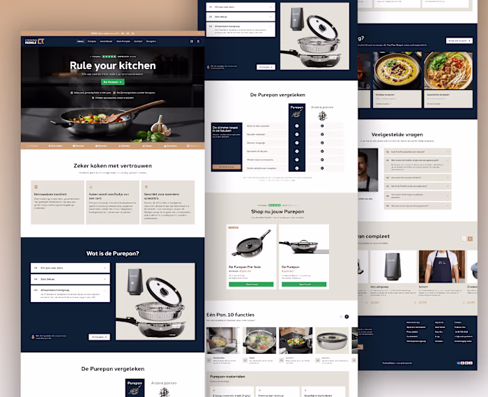 Home page for Cooking Rebels