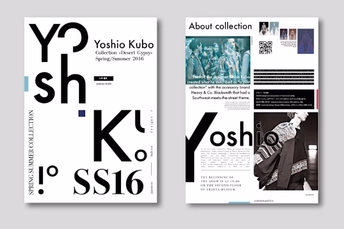 Yoshio Kubo booklet SS16