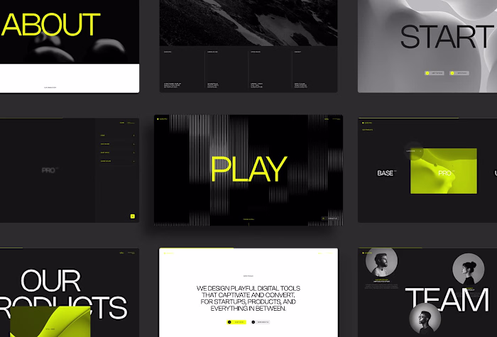 Swiss Themes: Framer Templates