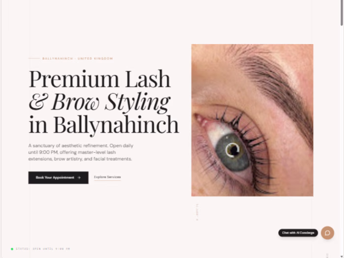 Amy's Beauty AI-Driven Booking Platform