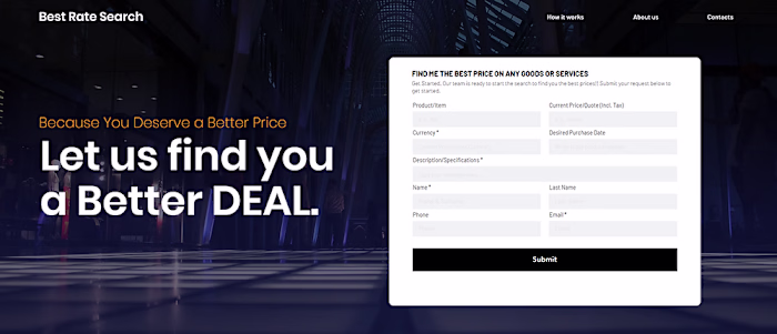 Revolutionizing Price Hunting: The Best Rate Search Platform