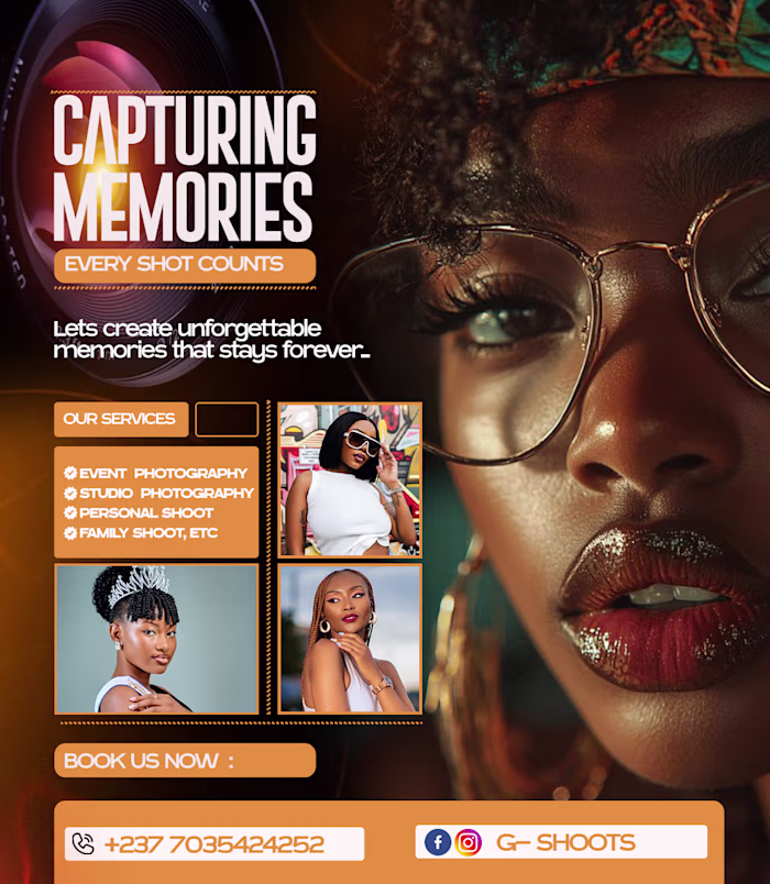 Social Media Flyer For a photography brand