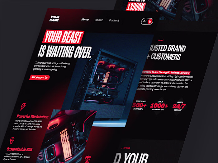 Landing Page Design