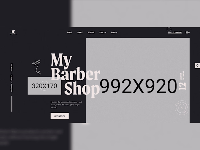 My Barber Shop | A Barber Shop Landing Page