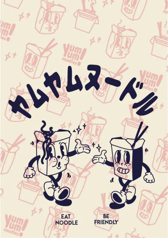 Retro-Inspired Mascotte Character Design