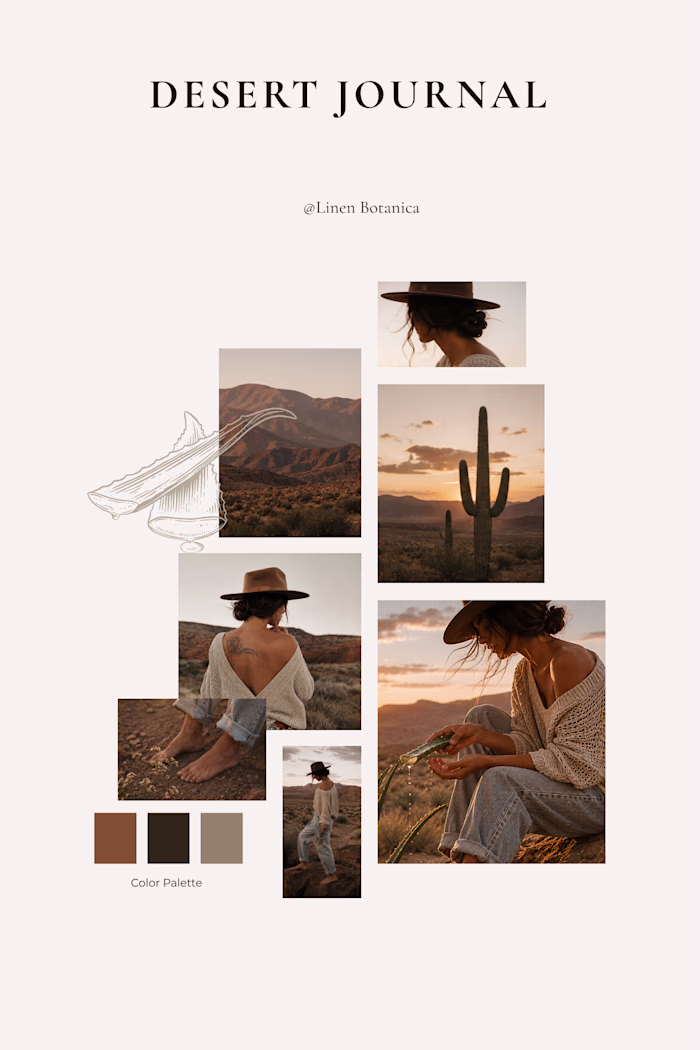 Creative Direction Mood Board
The Desert