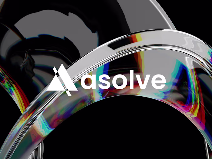 Modern Geometric A letter Logo