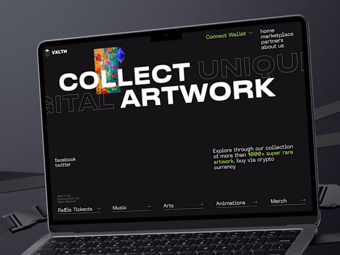 NFT web platform 