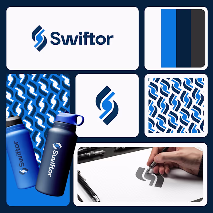 Some logos are loud.
Others don't