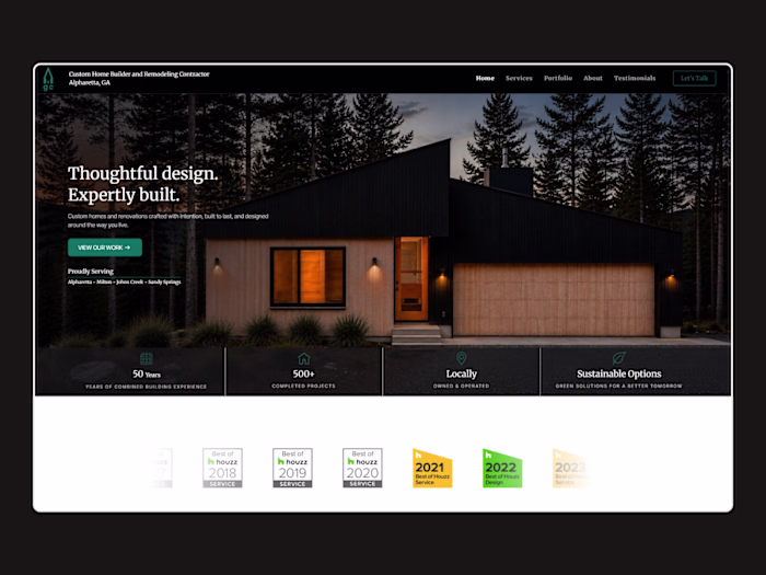 Greener Concepts - Custom Webflow Website Design & Development
