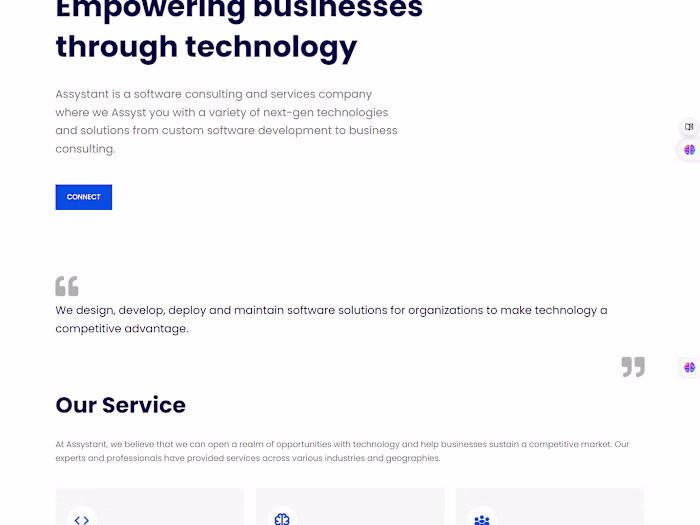 Assytant - Digital Agency Website